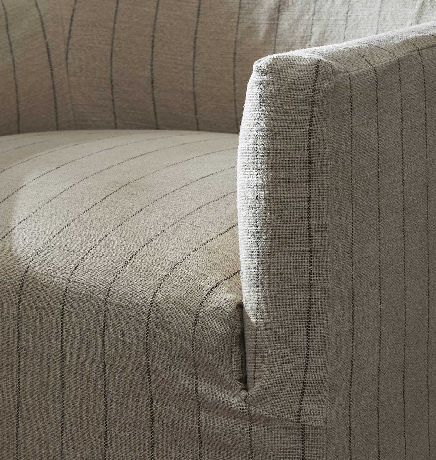 Lowell Slipcover Swivel Chair