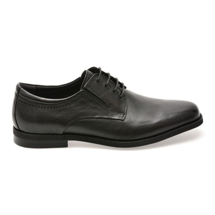 Pantofi eleganti EPICA negri, X224, din piele naturala
