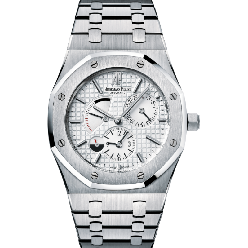Audemars Piguet Royal Oak Dual Time 26120ST.OO.1220ST.01 Steel Silver