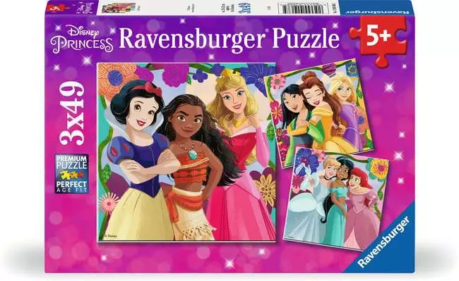 Children’s Jigsaw Puzzle Girl Power! - 3x49 Pieces Puzzle
