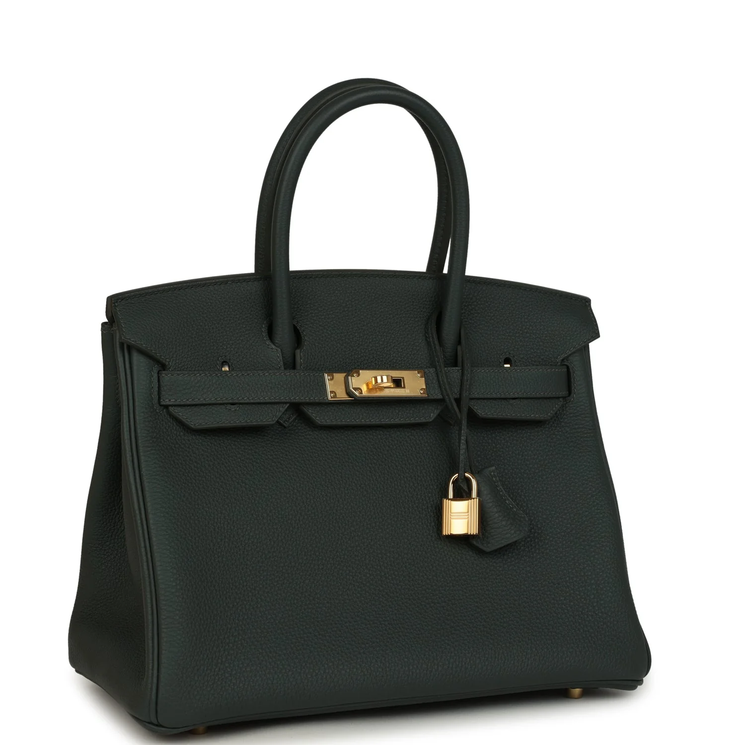 Hermes Birkin 30 Vert Mangrove Togo Gold Hardware
