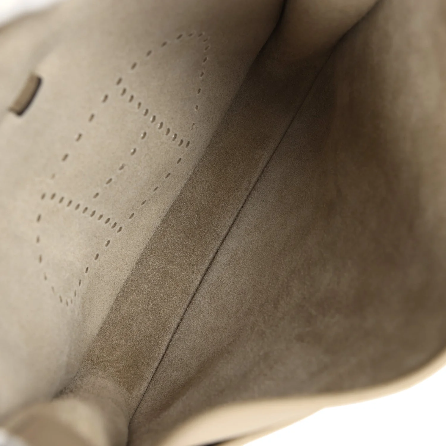 Hermes Evelyne III PM Beige Marfa Clemence Palladium Hardware