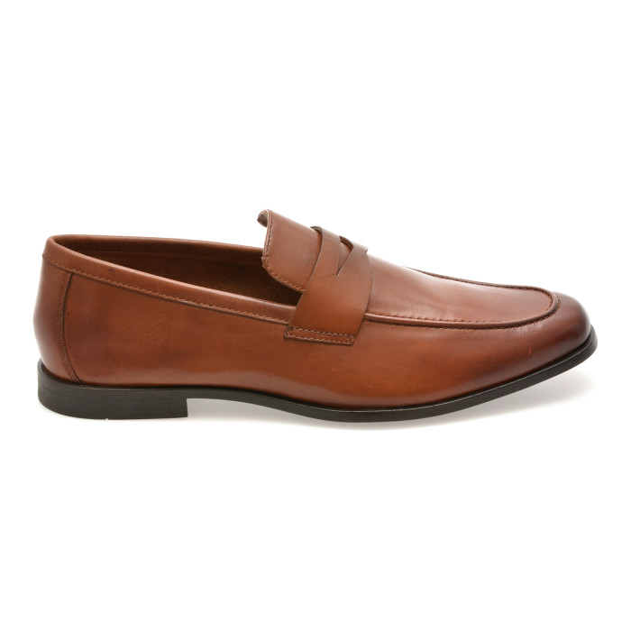 Mocasini eleganti ALDO maro, VINNY 220, din piele naturala