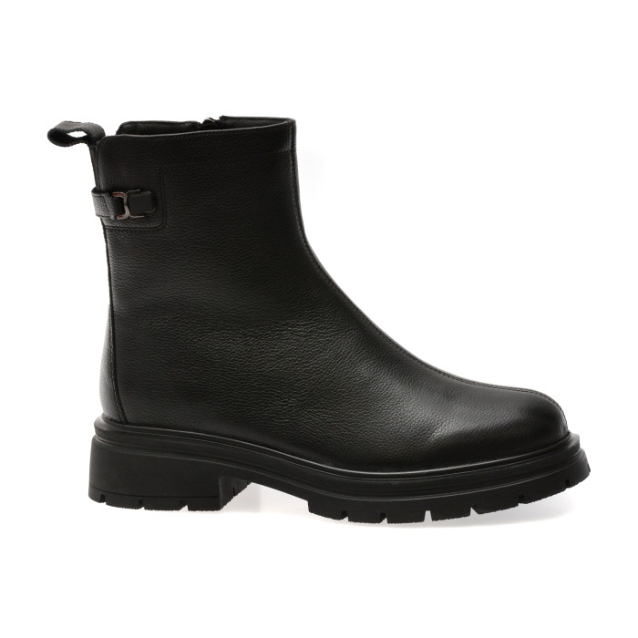 Ghete GRYXX negre, DX01321, din piele naturala