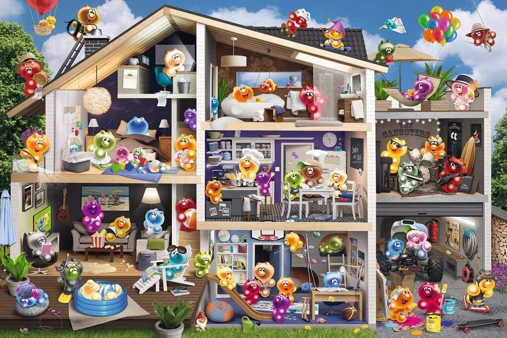 Gelini Doll House 5000 Piece Puzzle