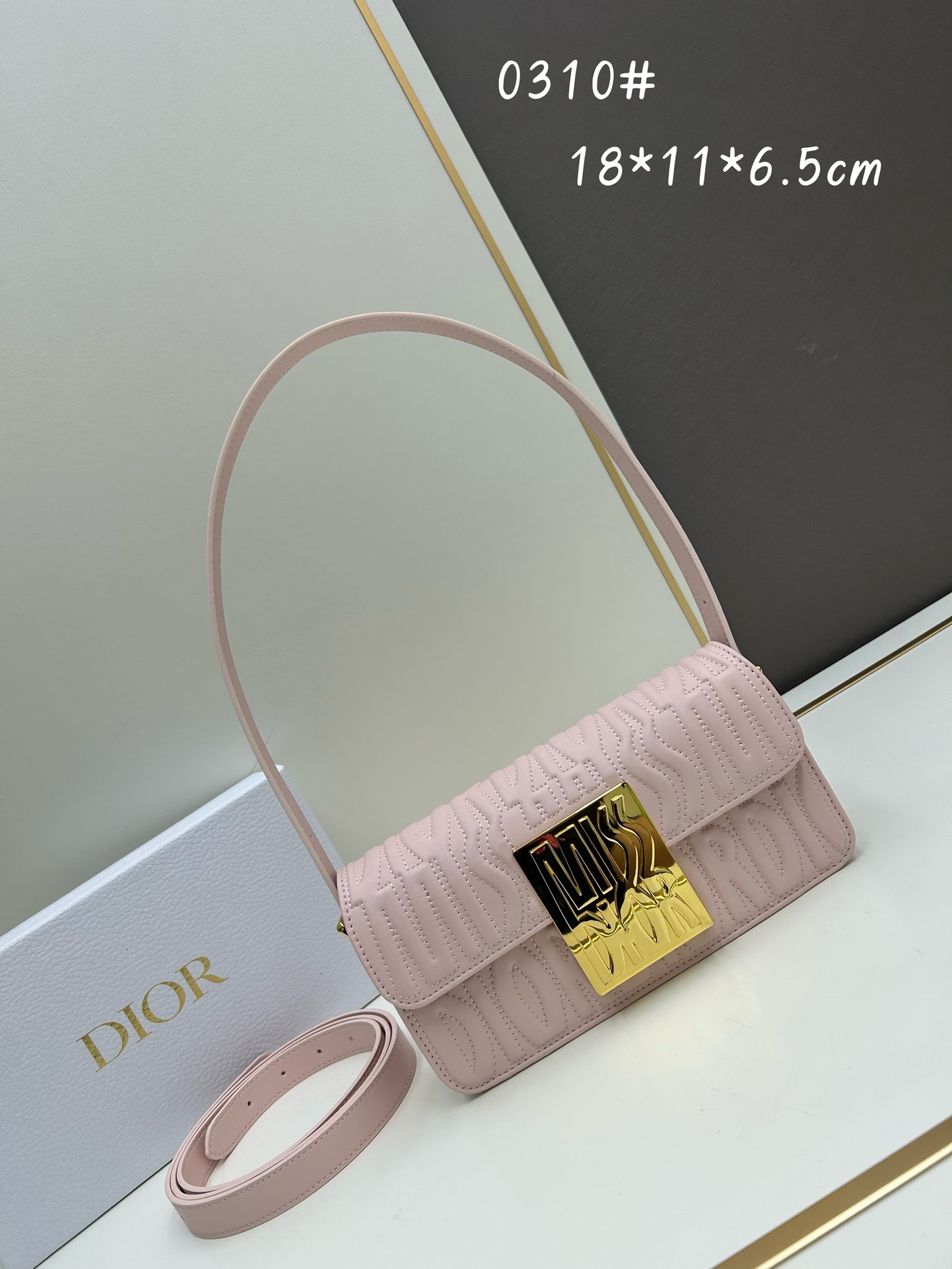 Dior Miss New Women Shoulder Bags Size 18*6.5*11cm