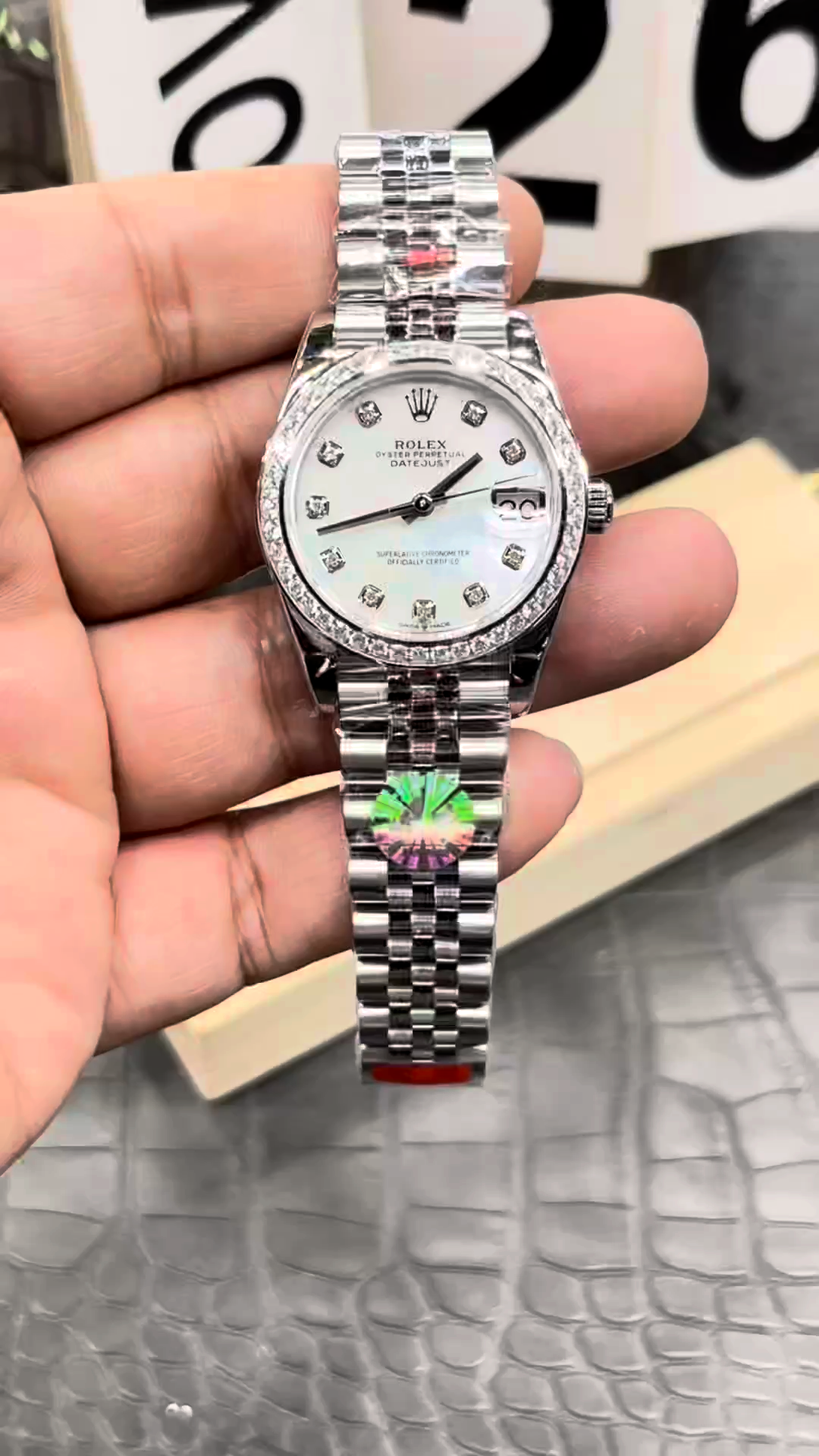 Rolex Datejust 31mm MOP Dial 278384RBR-0008 1:1 Clone Automatic Watch
