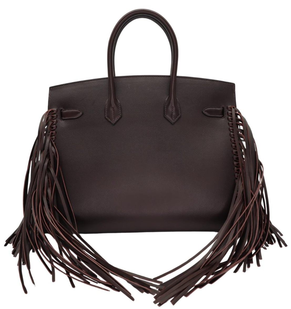 Hermès Birkin 35 Anate Evergrain Ebene