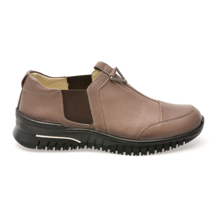 Pantofi FLAVIA PASSINI gri, EV2888, din piele naturala