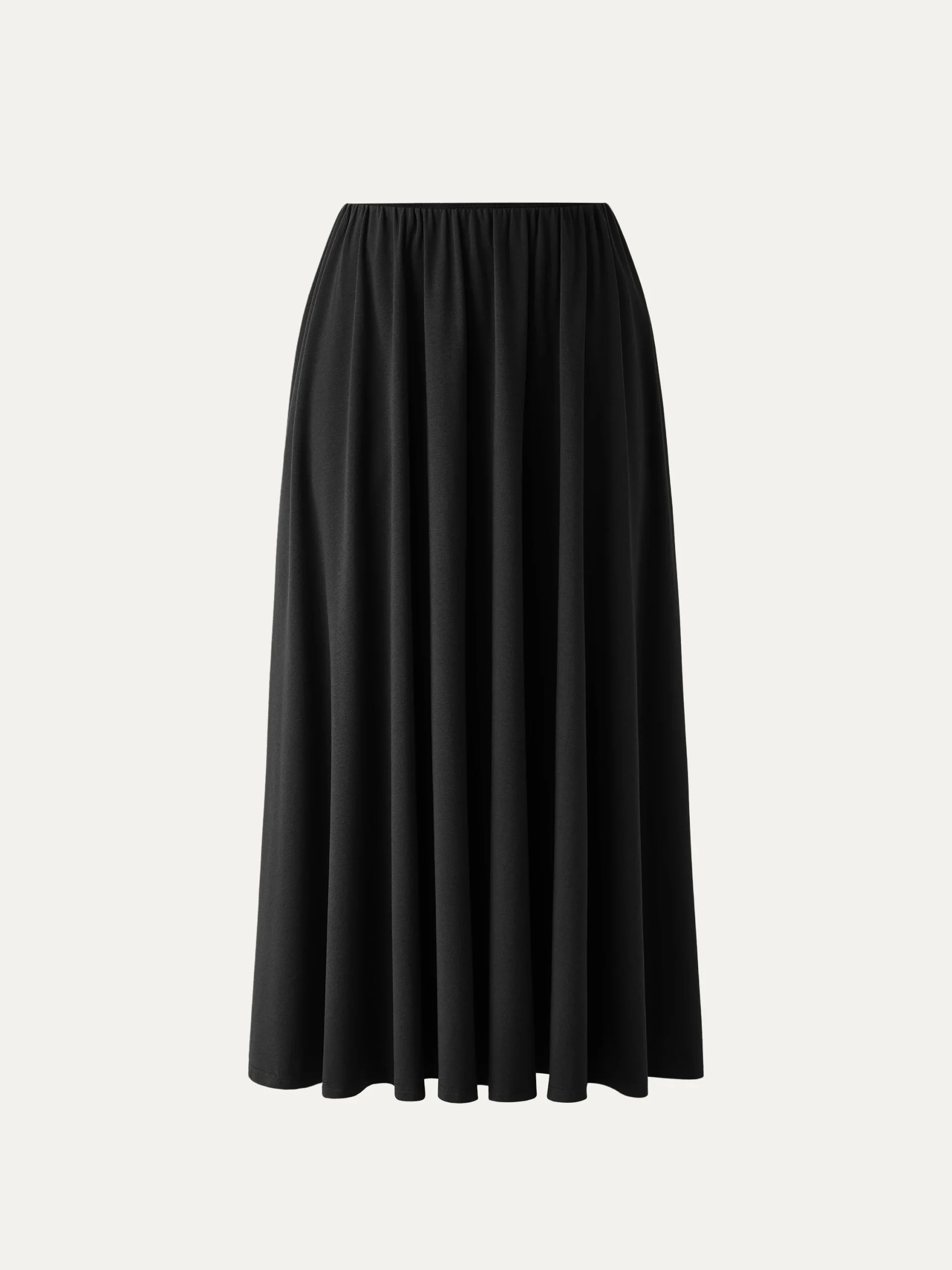 Umbrella Maxi Skirt with Pockets