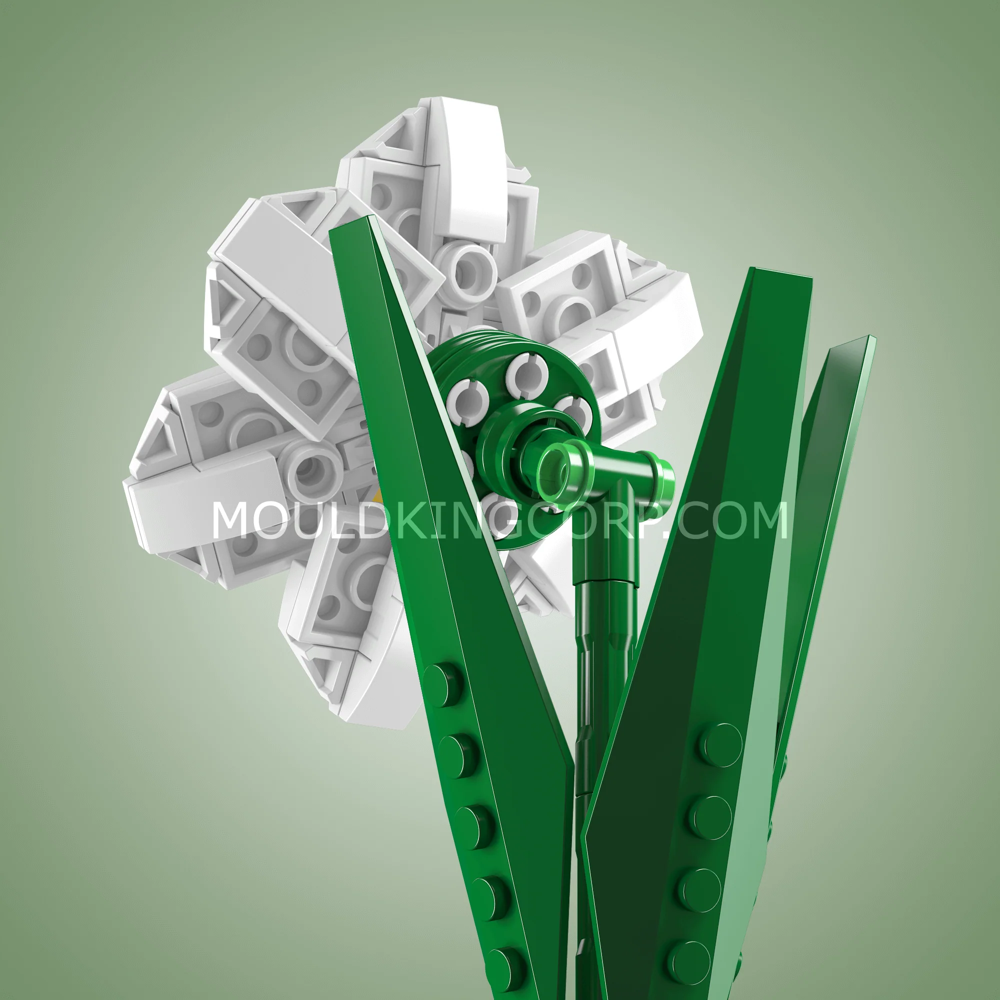 Mould King 24008 Narcissus Flower Artificial Building Kit | 122 PCS