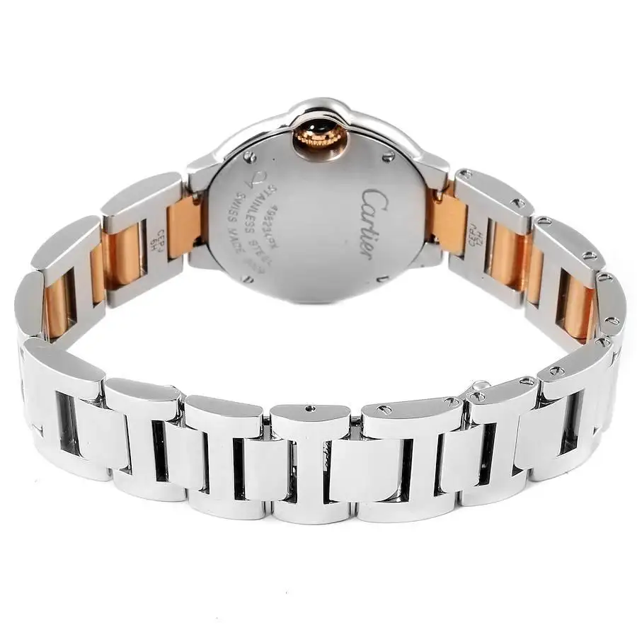 BALLON BLEU Pink Mother of Pearl Dial 28mm