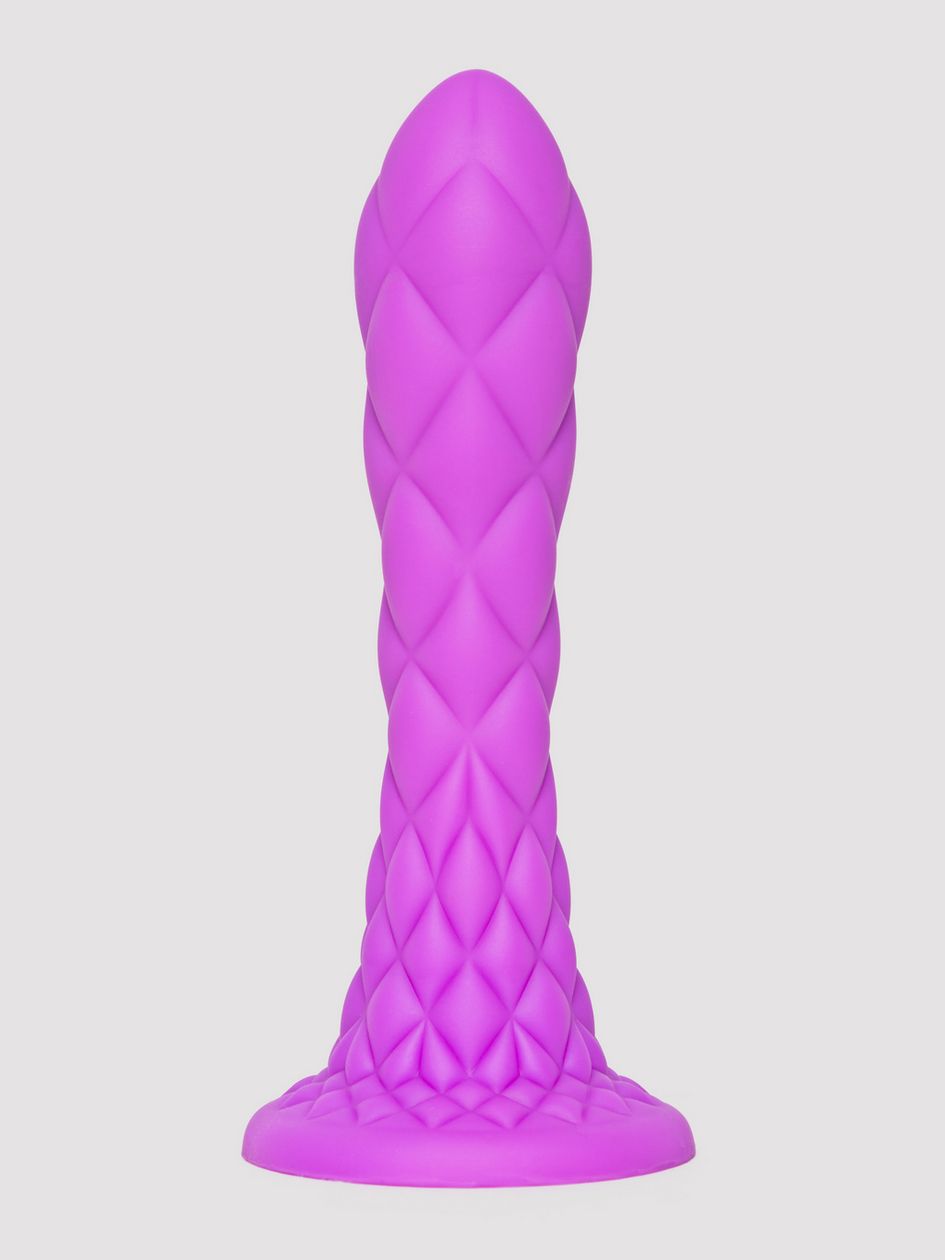 SILEXD Dreamy Fantasy Dual Density Scaly Dragon Silicone Dildo 7 Inch