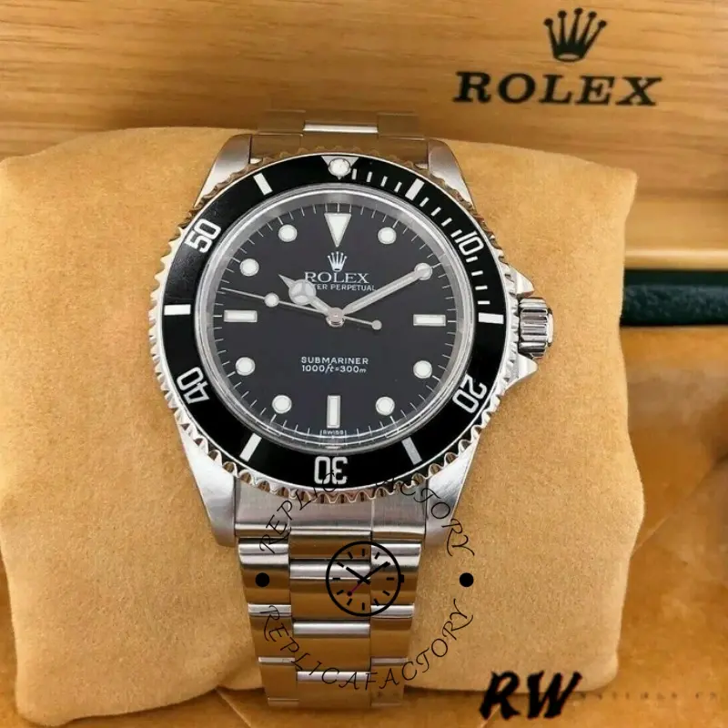 Rolex Submariner 14060 Stainless steel case Black Dial 40mm Mens Replica Watch