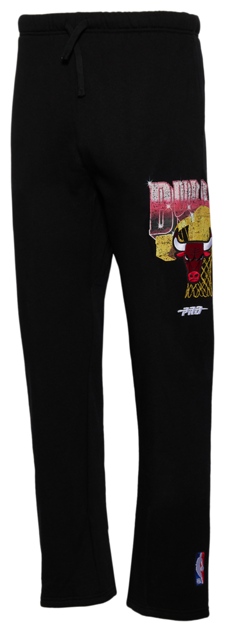 Pro Standard Bulls Gold Hoops Straight Leg Sweatpants