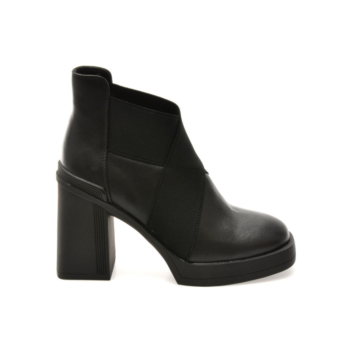 Botine GRYXX negre, H231, din piele naturala