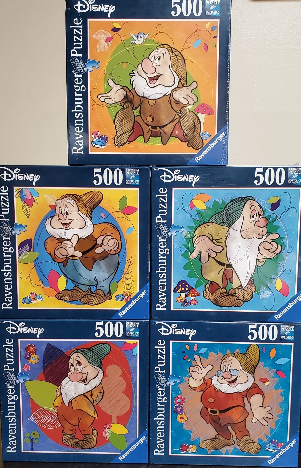 Dwarfs 500 Piece Puzzle Bundle