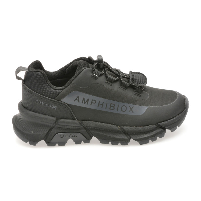 Pantofi sport GEOX negri, J46LCC, din material textil