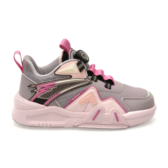 Pantofi sport SELECTION KIDS gri, 25828, din piele ecologica