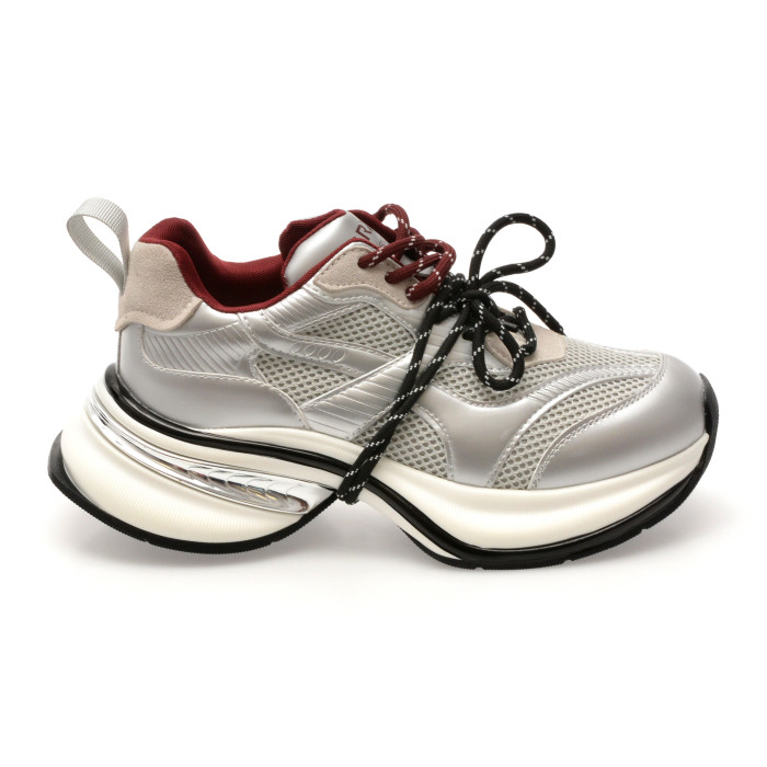 Pantofi sport GRYXX argintii, 807, din material textil