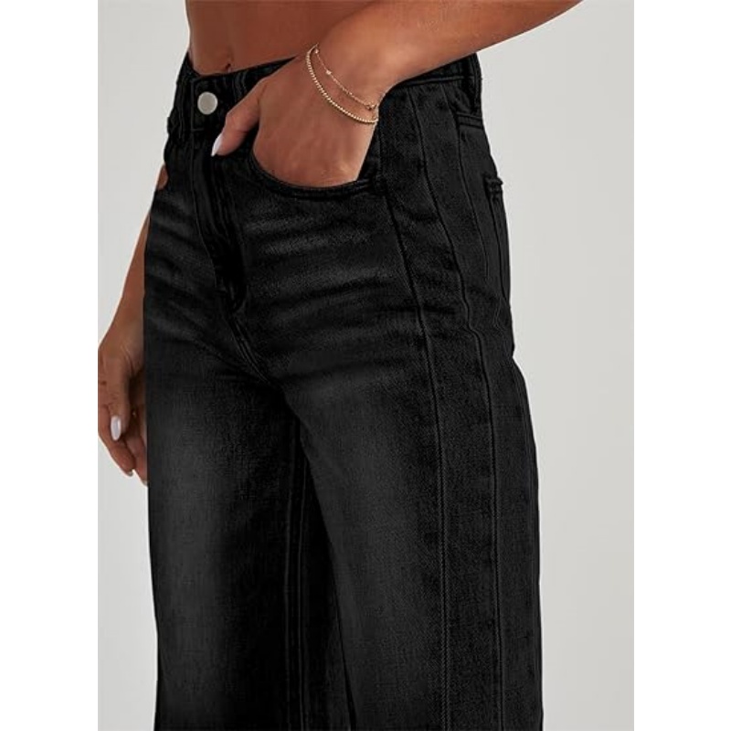 Women's High Waisted Wide Leg Jeans