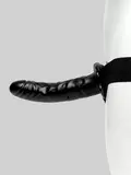 Lovehoney Perfect Partner Unisex Hollow Vibrating Strap-On 8 Inch