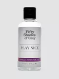 Fifty Shades of Grey Play Nice Vanilla Massage Oil 90ml