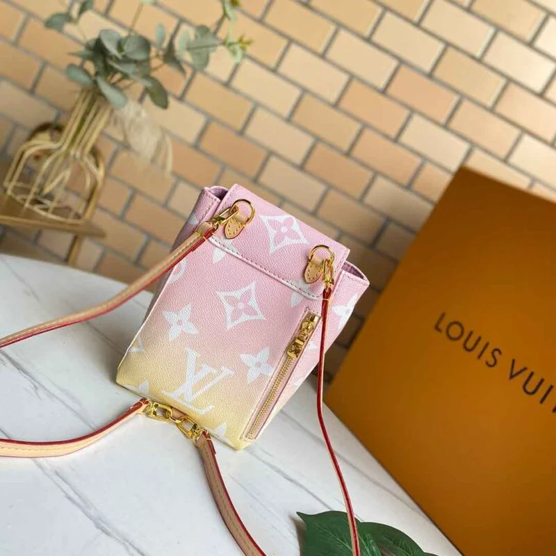 Louis Vuitton Tiny Backpack M45764 Pink/Blue