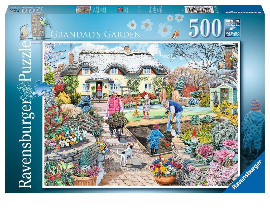 Grandad's Garden 500 Piece Puzzle