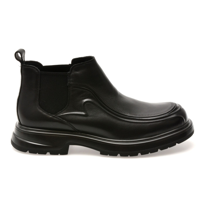 Ghete GRYXX negre, 51878, din piele naturala
