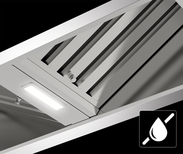 GLEM GAS - Cappa a parete GHF870IXA Classe A-Inox