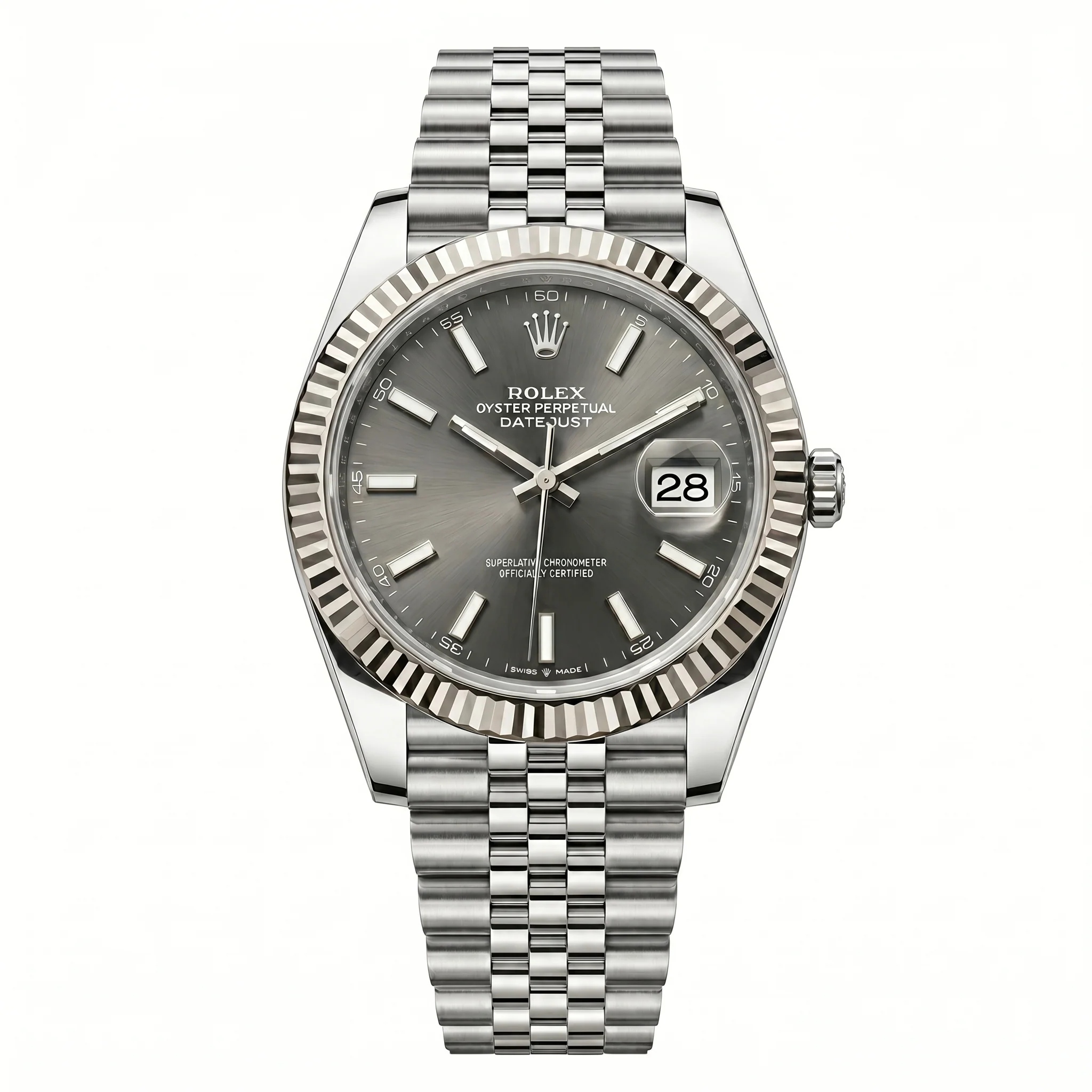 Rolex Datejust 41 126334 Oystersteel & White Gold 