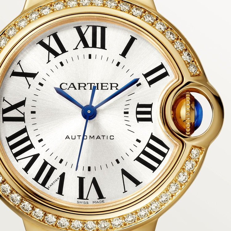 BALLON BLEU Diamond Yellow Gold 33mm