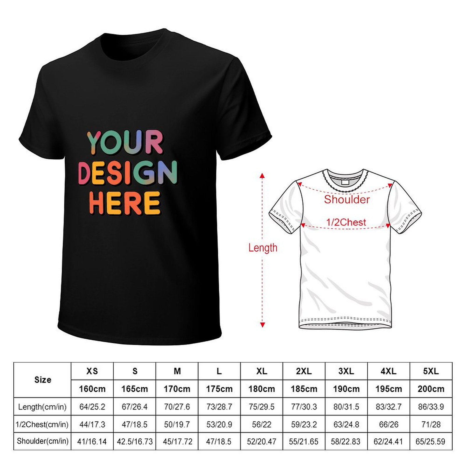 Customized Men’s Versatile 100% Cotton T-Shirt for Any Activity