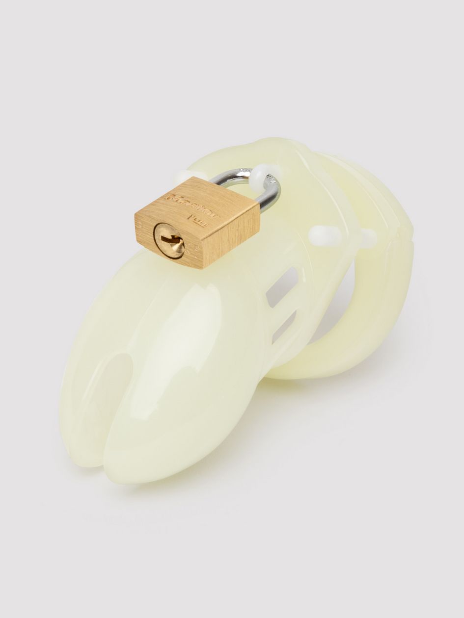 CB-6000S Short Male Glow In The Dark Chastity Cage Kit