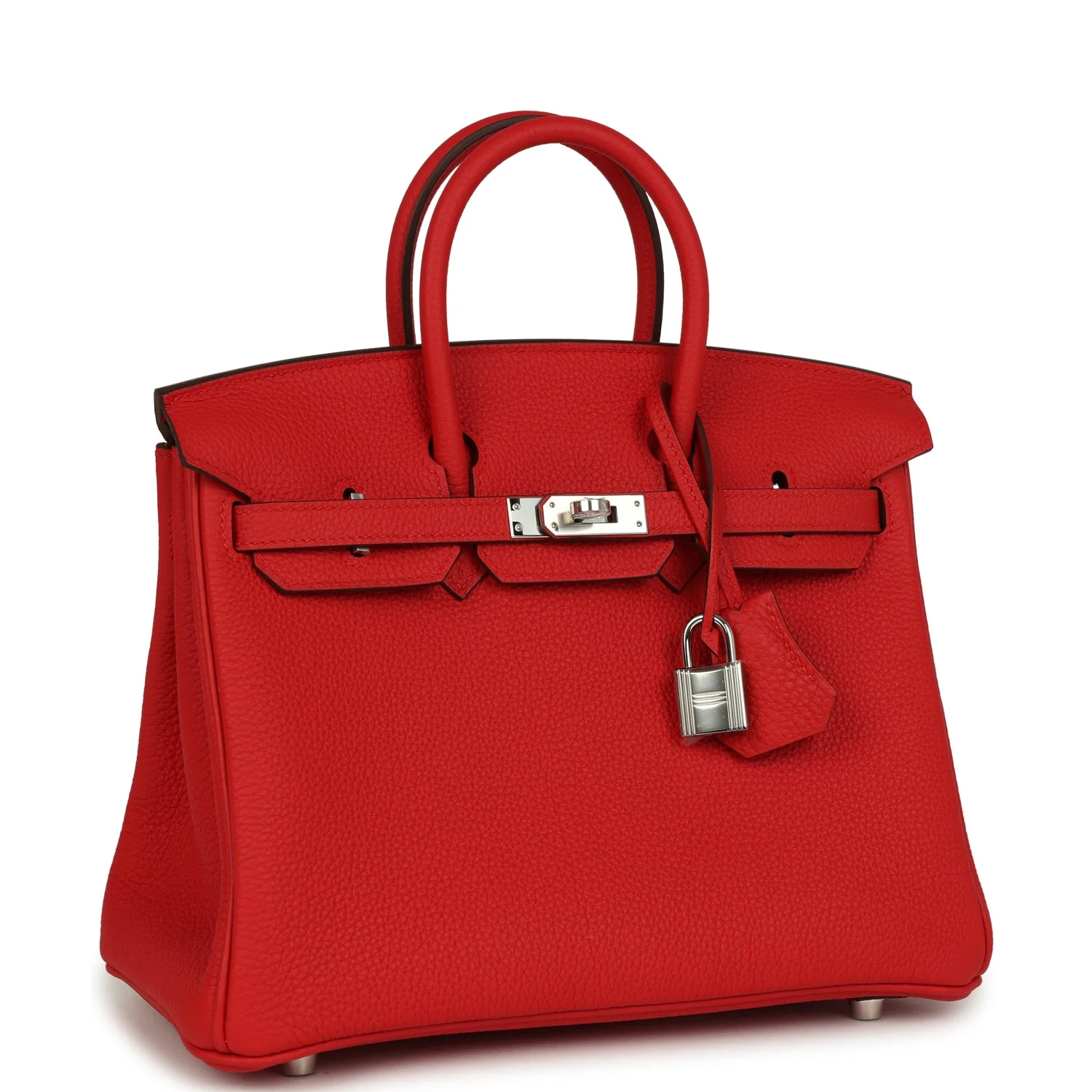Hermes Birkin 25 Rouge Radieux Togo Palladium Hardware