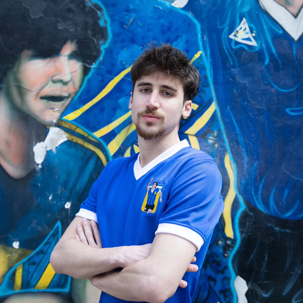 Maradona X COPA Argentina 1986 Away Retro Football Shirt