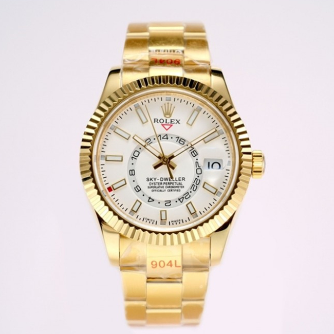 Sky Dweller White Index 42mm
