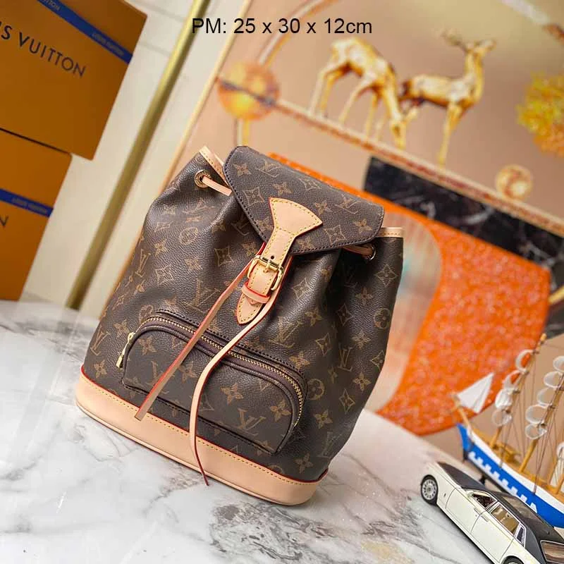 Louis Vuitton Montsouris Gm/Pm/Bb M51135