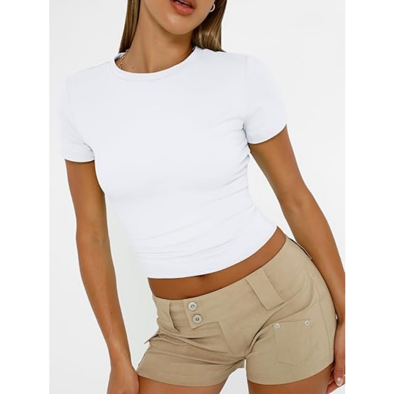 MUSETHREAD Womens Short Sleeve T Shirts