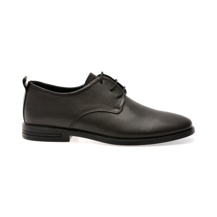 Pantofi eleganti OTTER negri, 1453, din piele naturala
