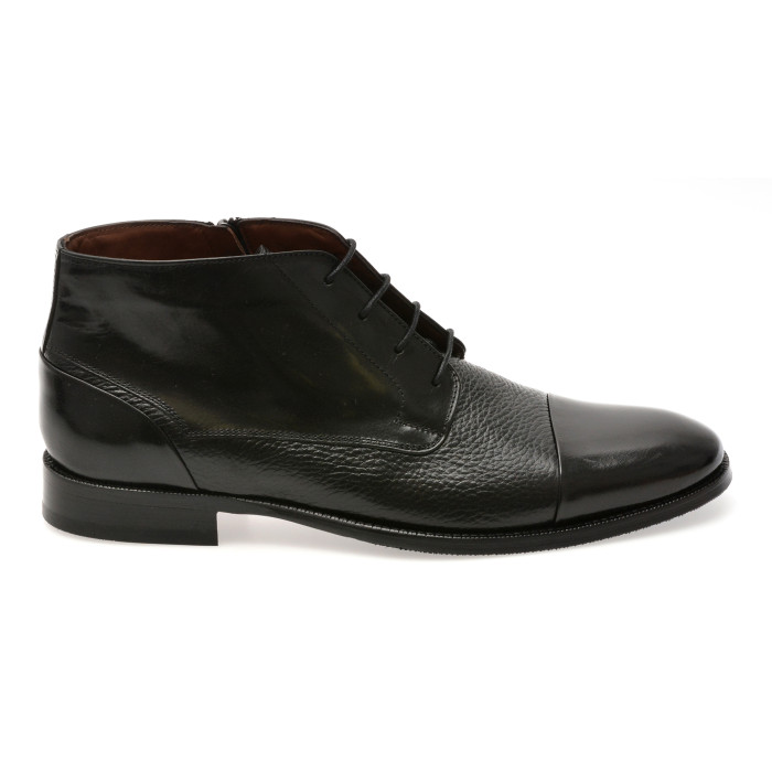 Ghete elegante LE COLONEL negre, 40929, din piele naturala