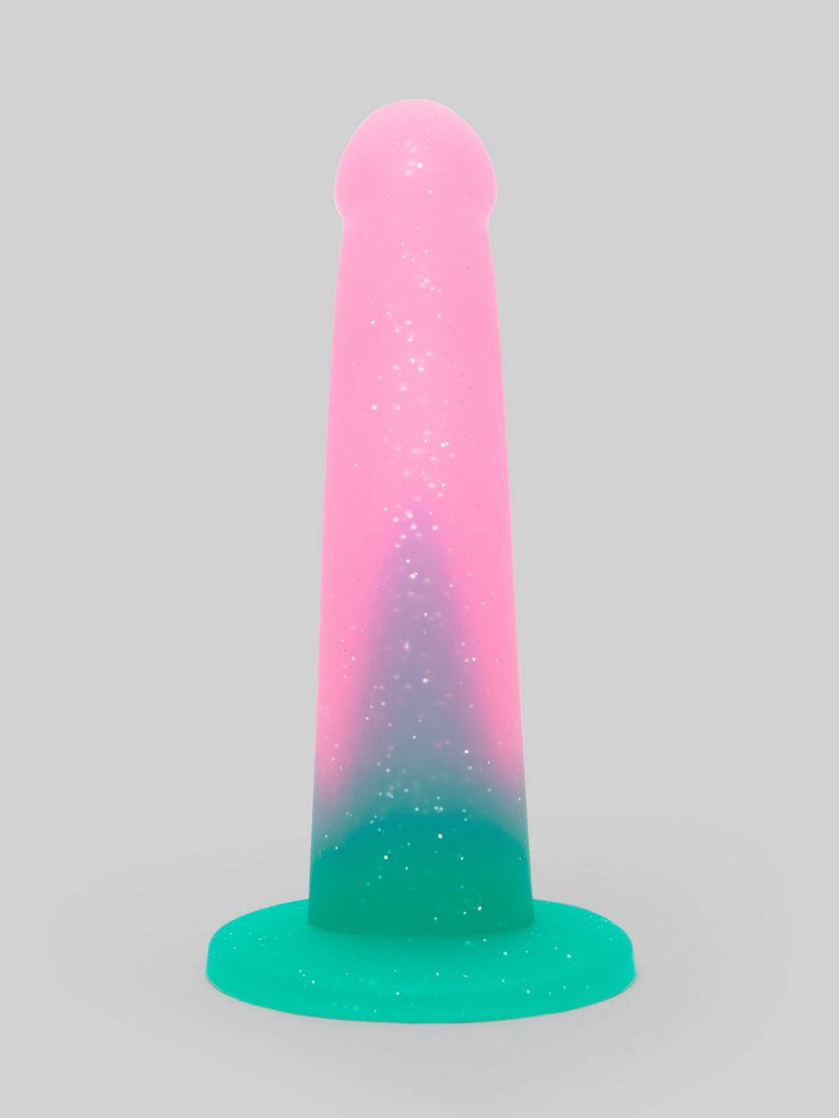 Lovehoney Glitter Silicone Dildo 6 Inch