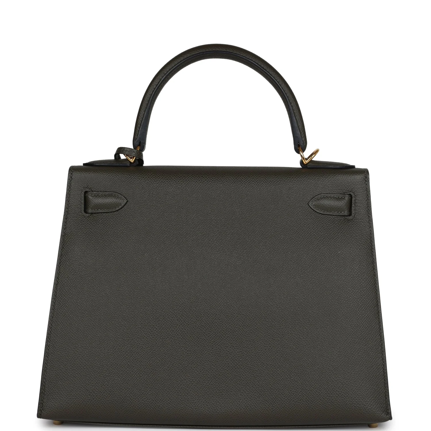 Hermes Kelly Sellier 28 Vert De Gris Epsom Gold Hardware