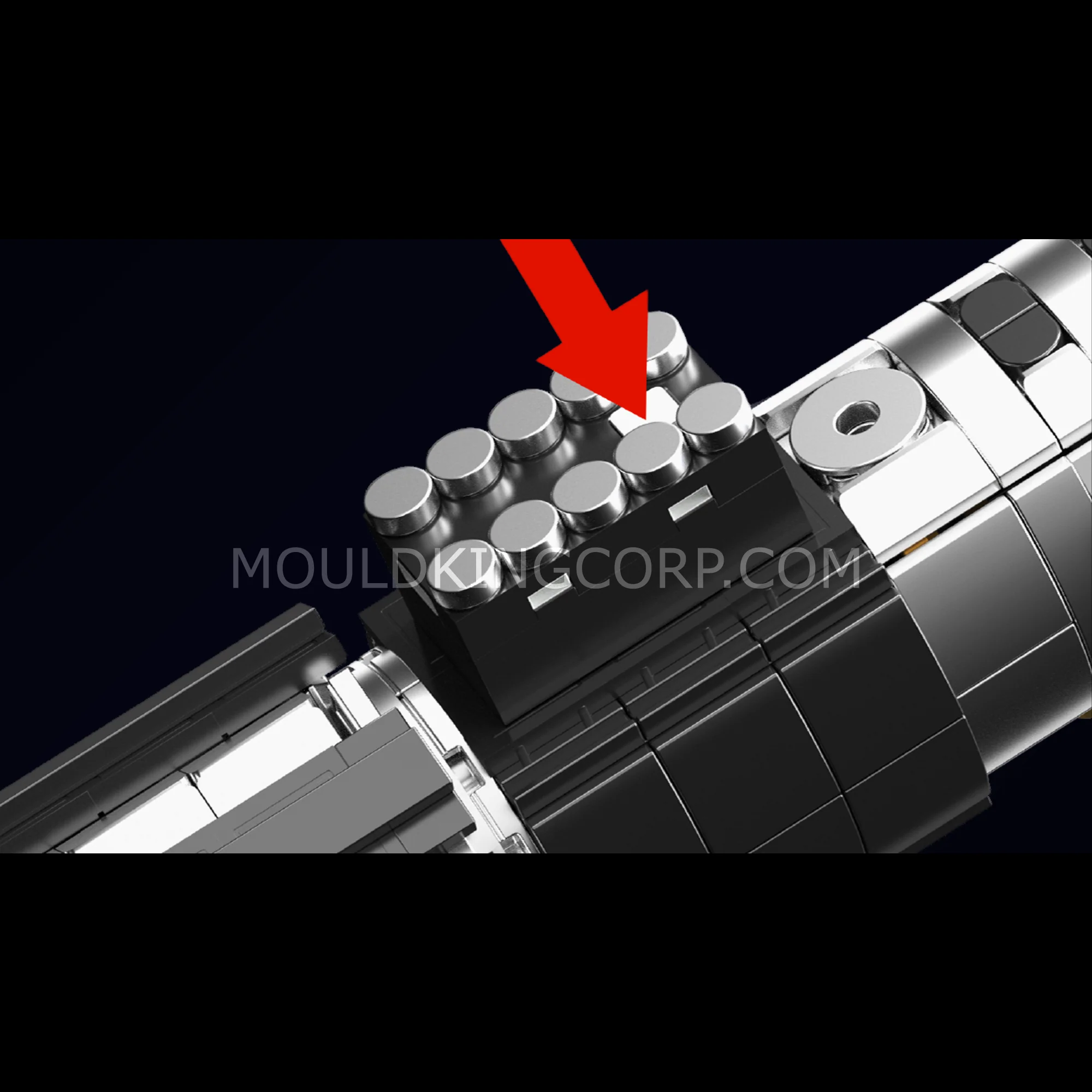 Mould King 10237 Vader’s Lightsaber Building Set | 1,627 Pcs