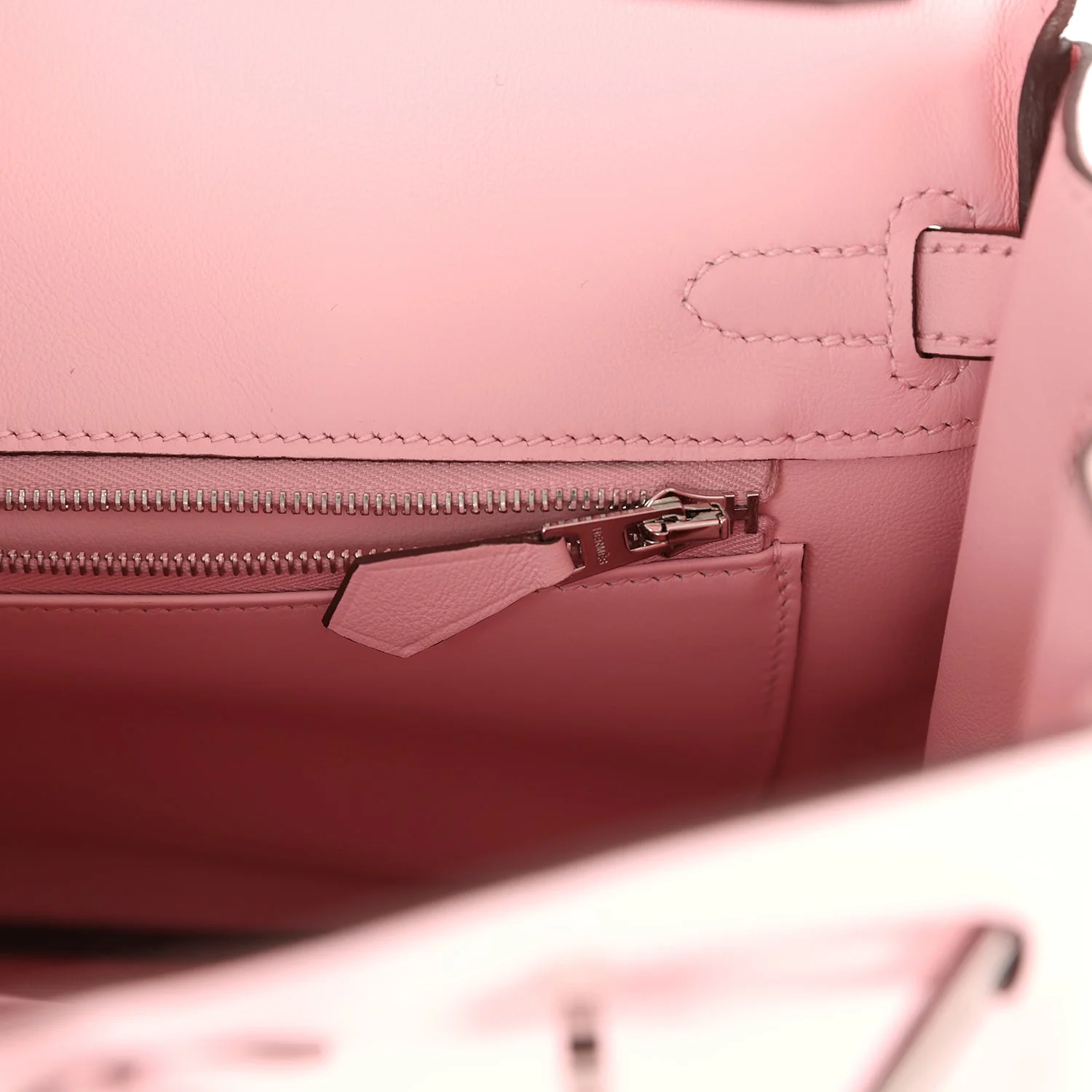 Hermes Birkin 25 Rose Sakura Swift Palladium Hardware