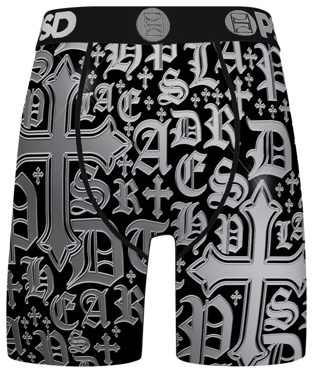 PSD Chrome Letters Briefs