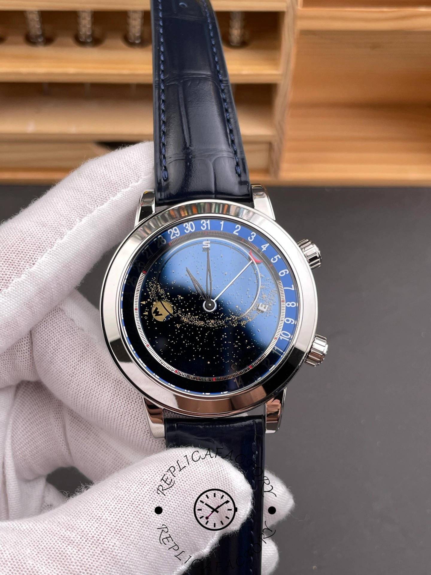 Patek Philippe Grand Complications Celestial Moon Age 6102P-001
