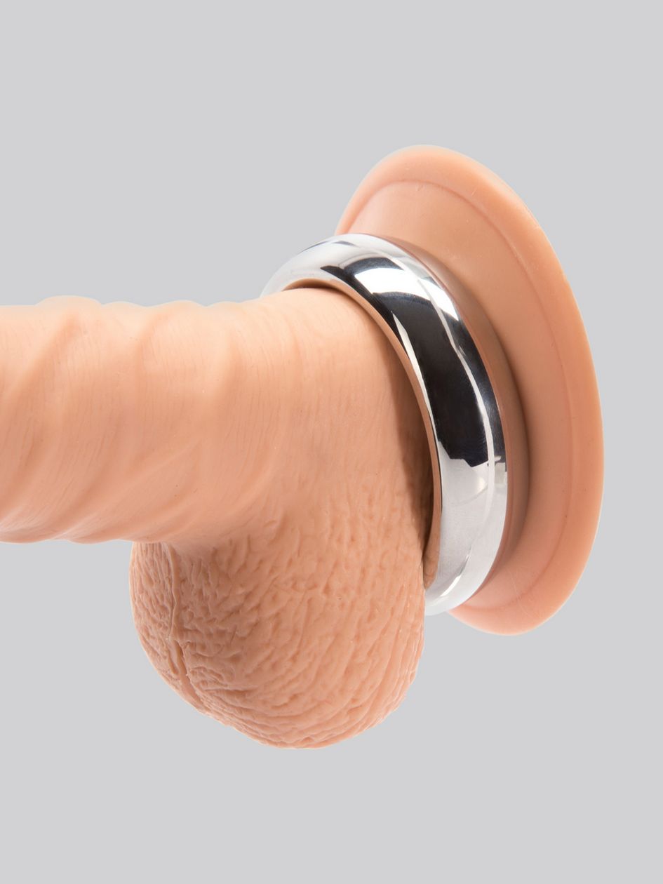 DOMINIX Deluxe 1.9 Inch Stainless Steel Doughnut Cock Ring