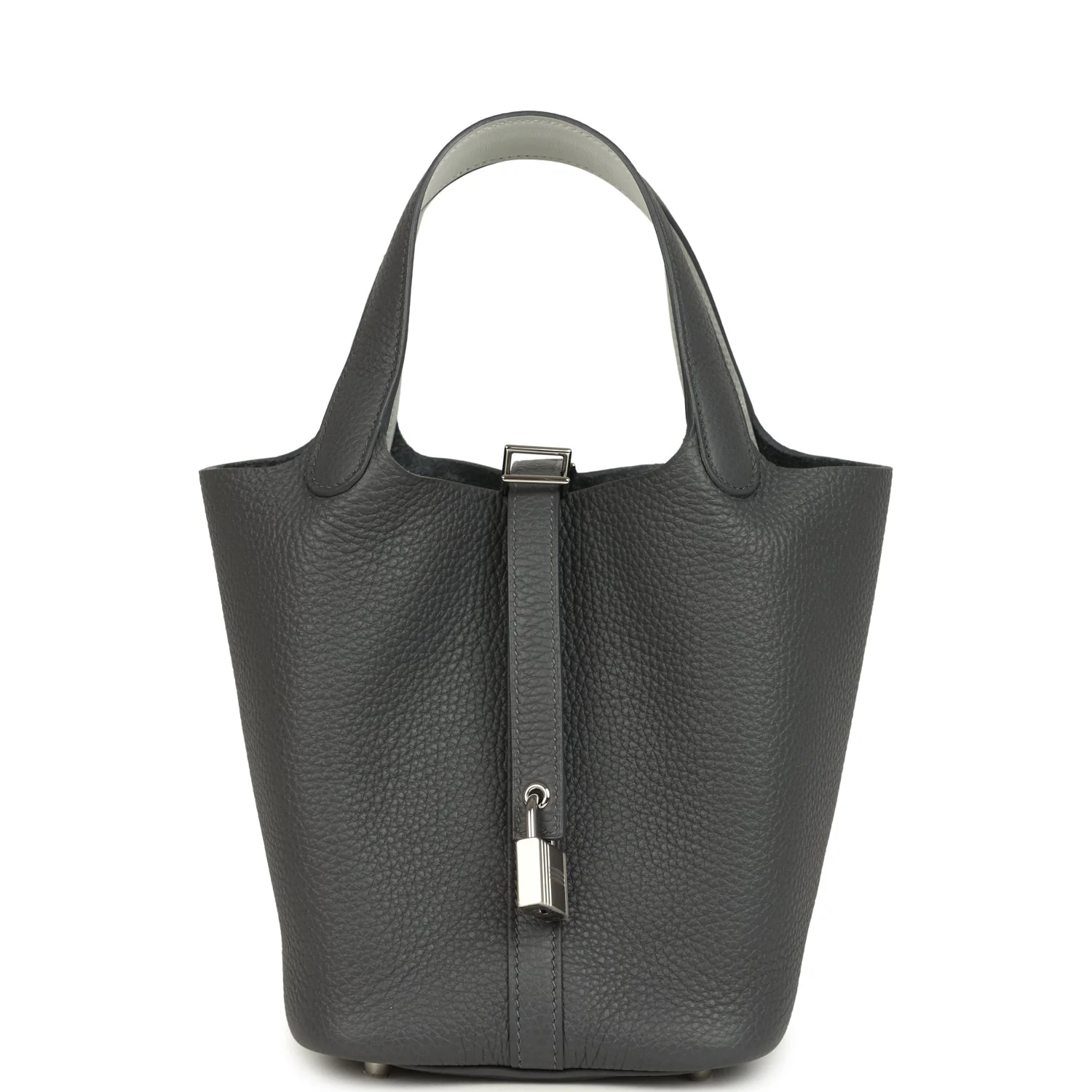 Hermes Picotin Lock 18 Eclat Ardoise Clemence and Gris Pantin Swift Palladium Hardware